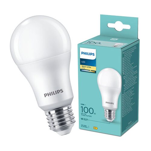 Philips E27 LED 13W 1521lm 2700K melegfehér 230° - 100W LED izzó