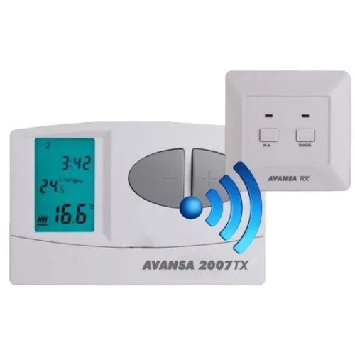 Avansa 2007 TX - Vezeték nélküli programozható termosztát